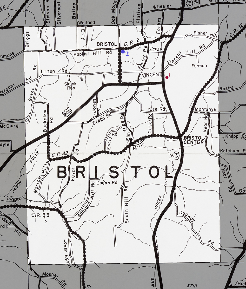 Town of Bristol Map